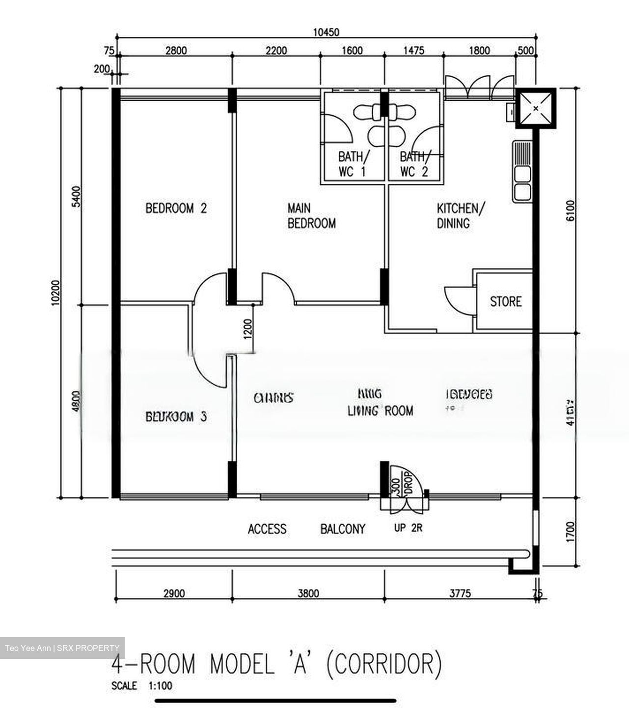 Blk 4 Toh Yi Gardens (Bukit Timah), HDB 4 Rooms #499059991